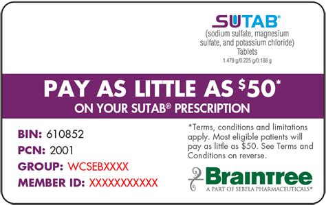 SUTAB® MEDICARE PART D ALTERNATIVE。